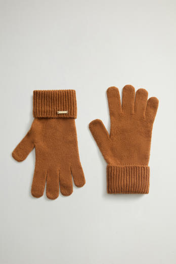 Pure Cashmere Gloves Brown | Woolrich