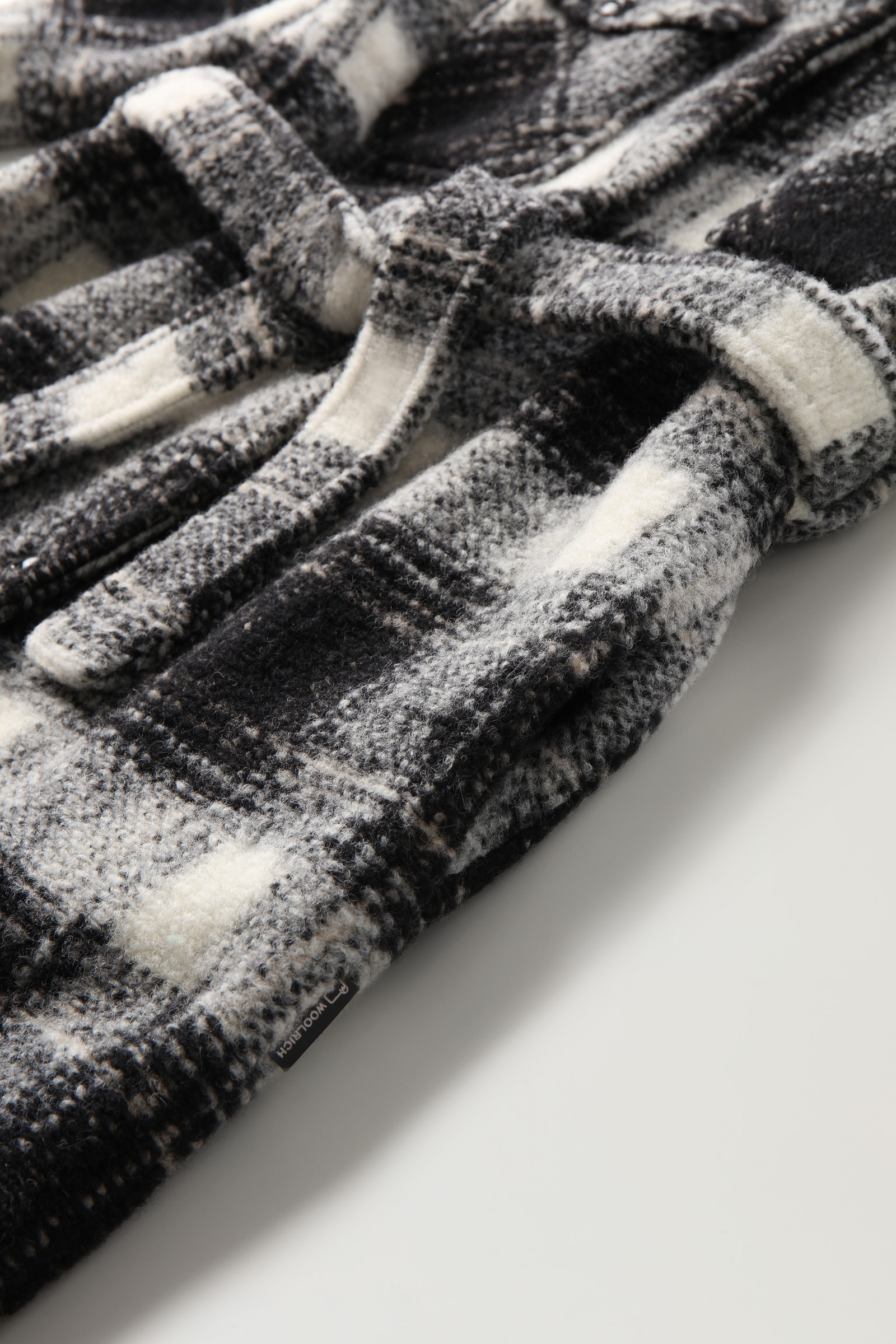 Mantel Gentry aus Wollmischung schwarz photo 8 | Woolrich