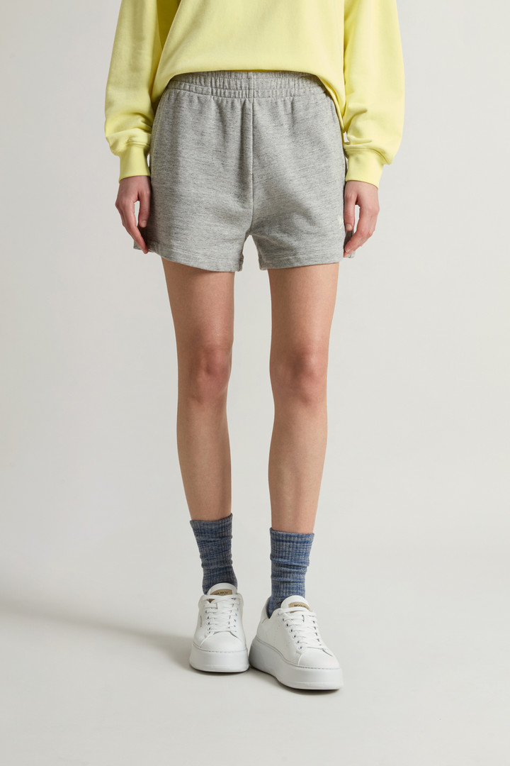 MOULINE' FLEECE SHORT Gray photo 2 | Woolrich