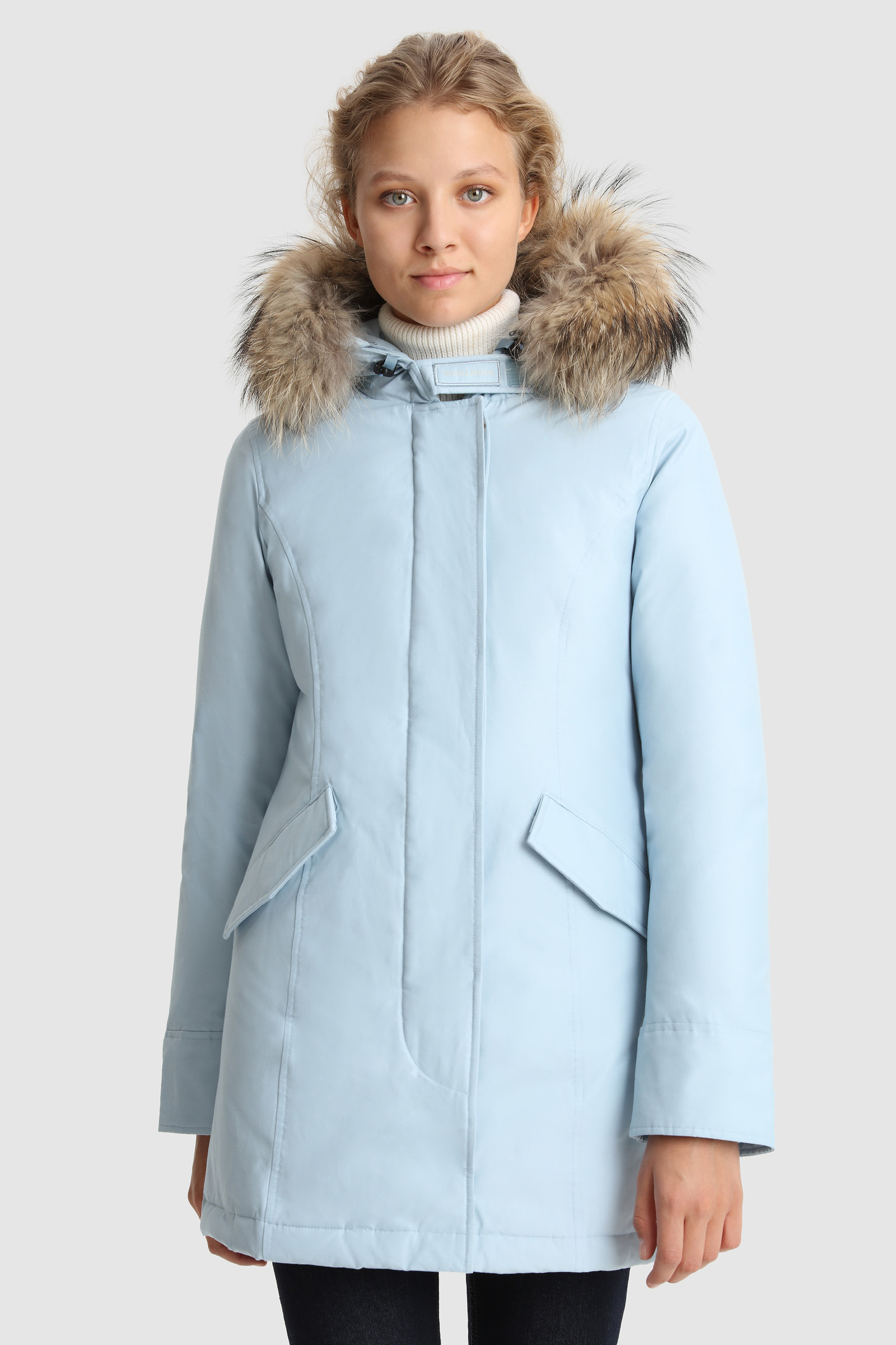 Arctic Parka en Ramar Cloth avec fourrure de raton laveur amovible