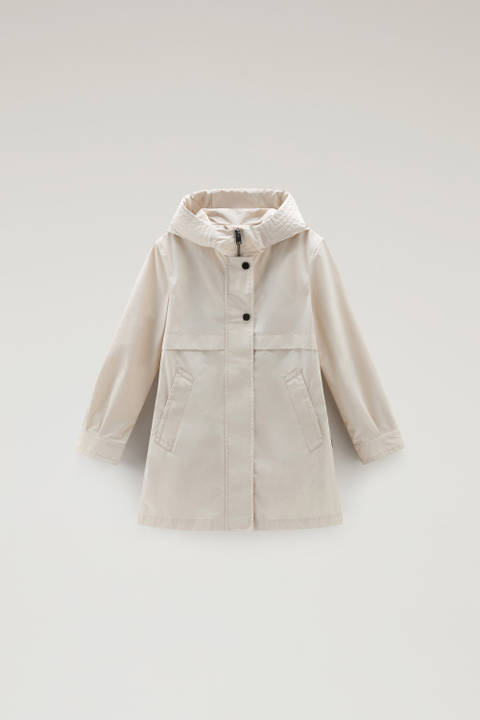 Girls' Summer Parka in Urban Touch Beige | Woolrich