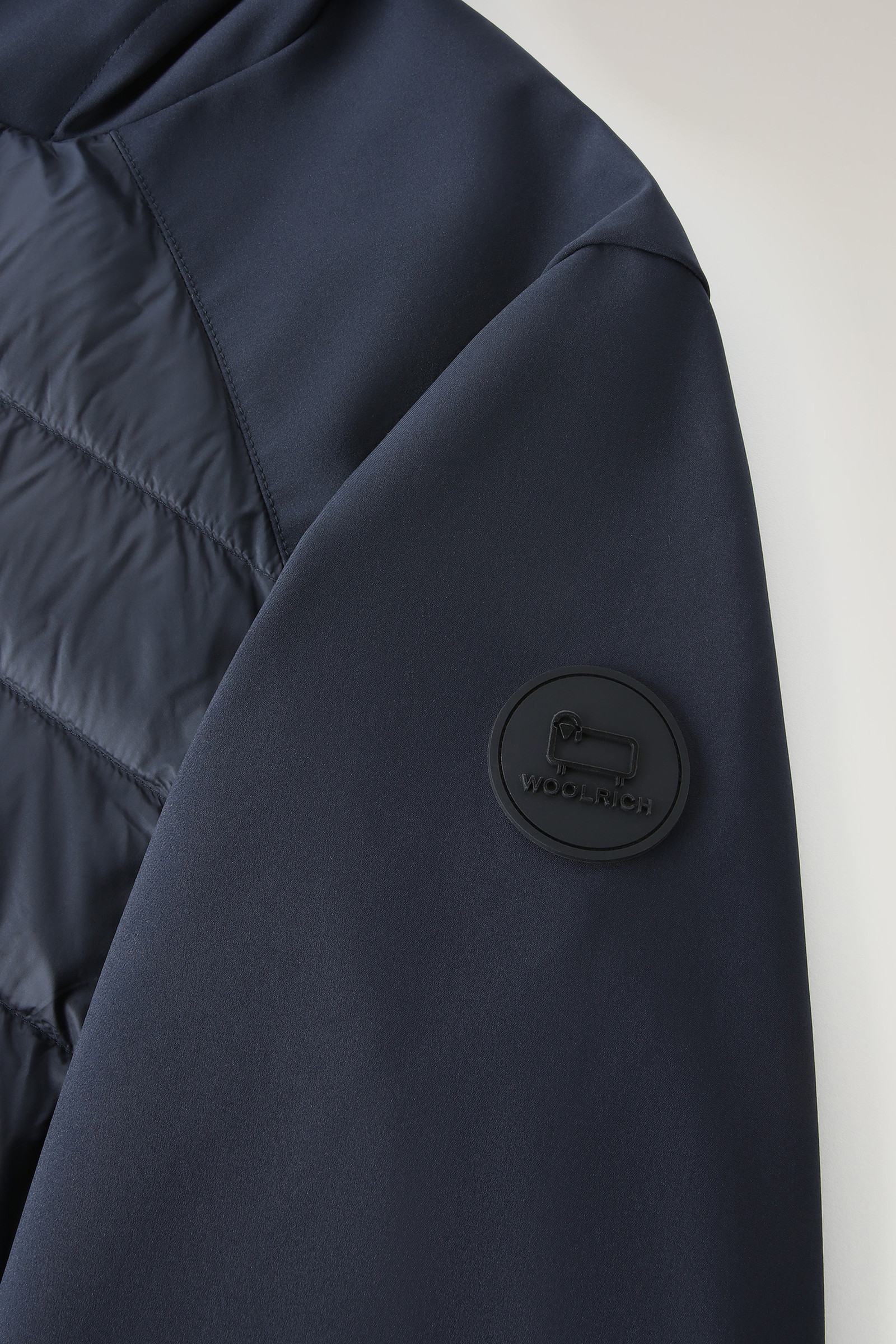 Softshell-Hybridjacke mit Frontsteppung blau photo 7 | Woolrich