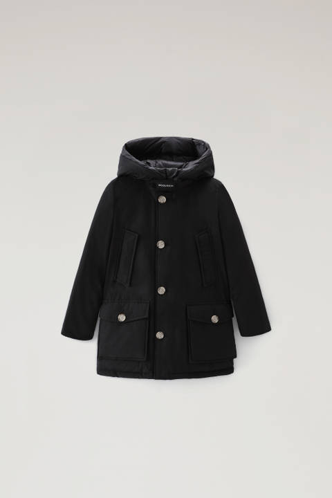 Boys' Arctic Parka in Ramar Cloth Black | Woolrich