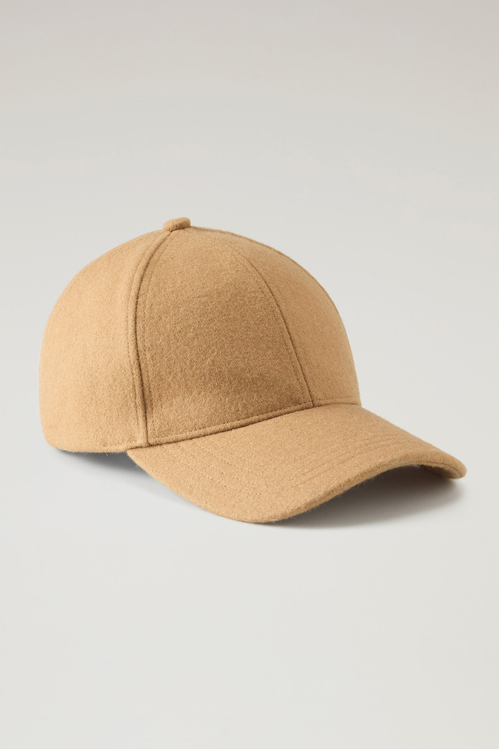 Baseball Cap in Wool Blend Beige | Woolrich USA