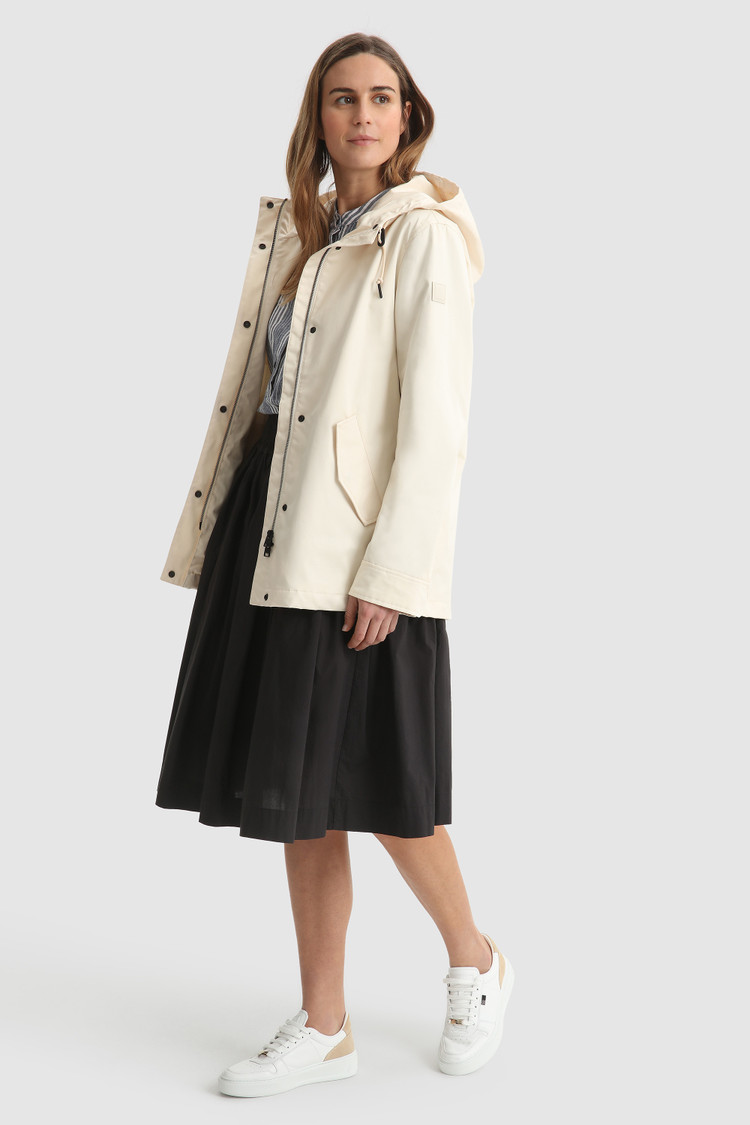 Poplin skirt