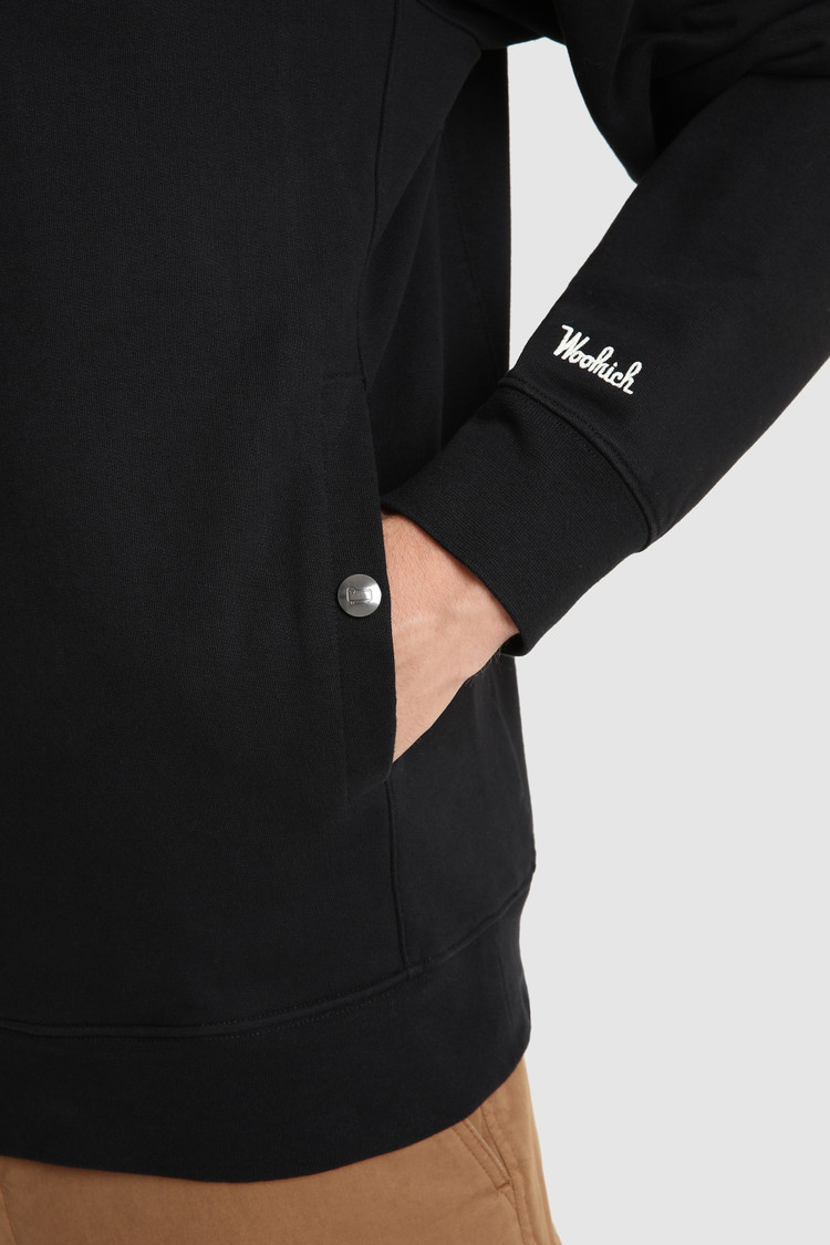 American brushed cotton hoodie