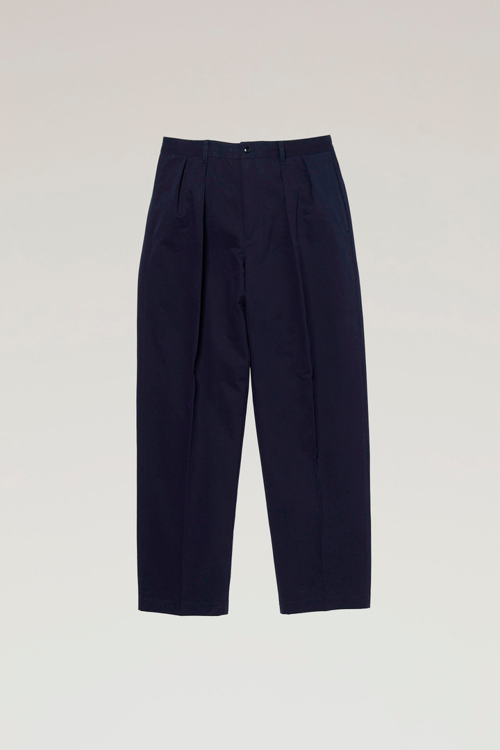 Cavalry Twill Cotton Blend Pants Blue photo 1 | Woolrich
