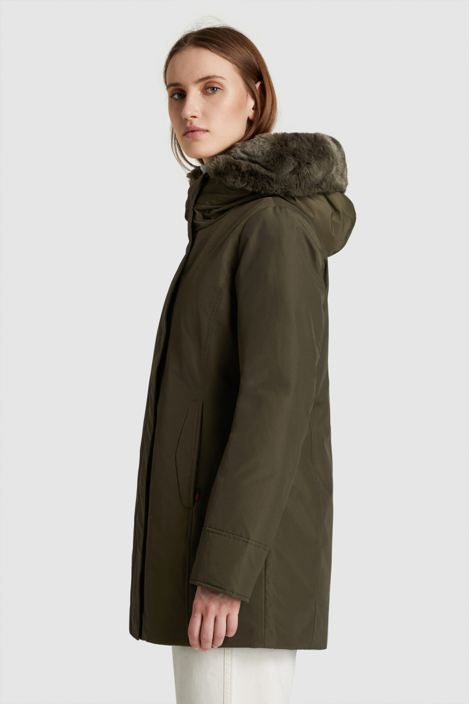Boulder Parka pelliccia sintetica