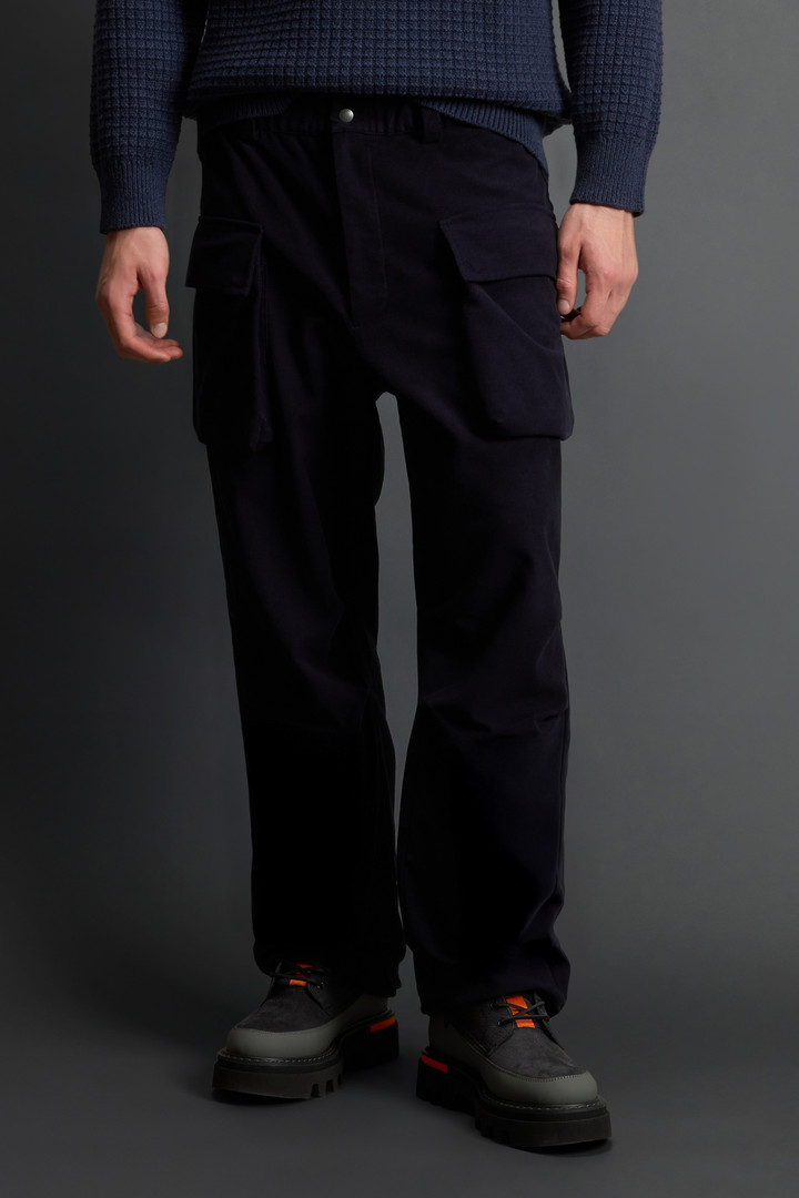Hose aus Baumwollstretch by Todd Snyder Blau photo 2 | Woolrich