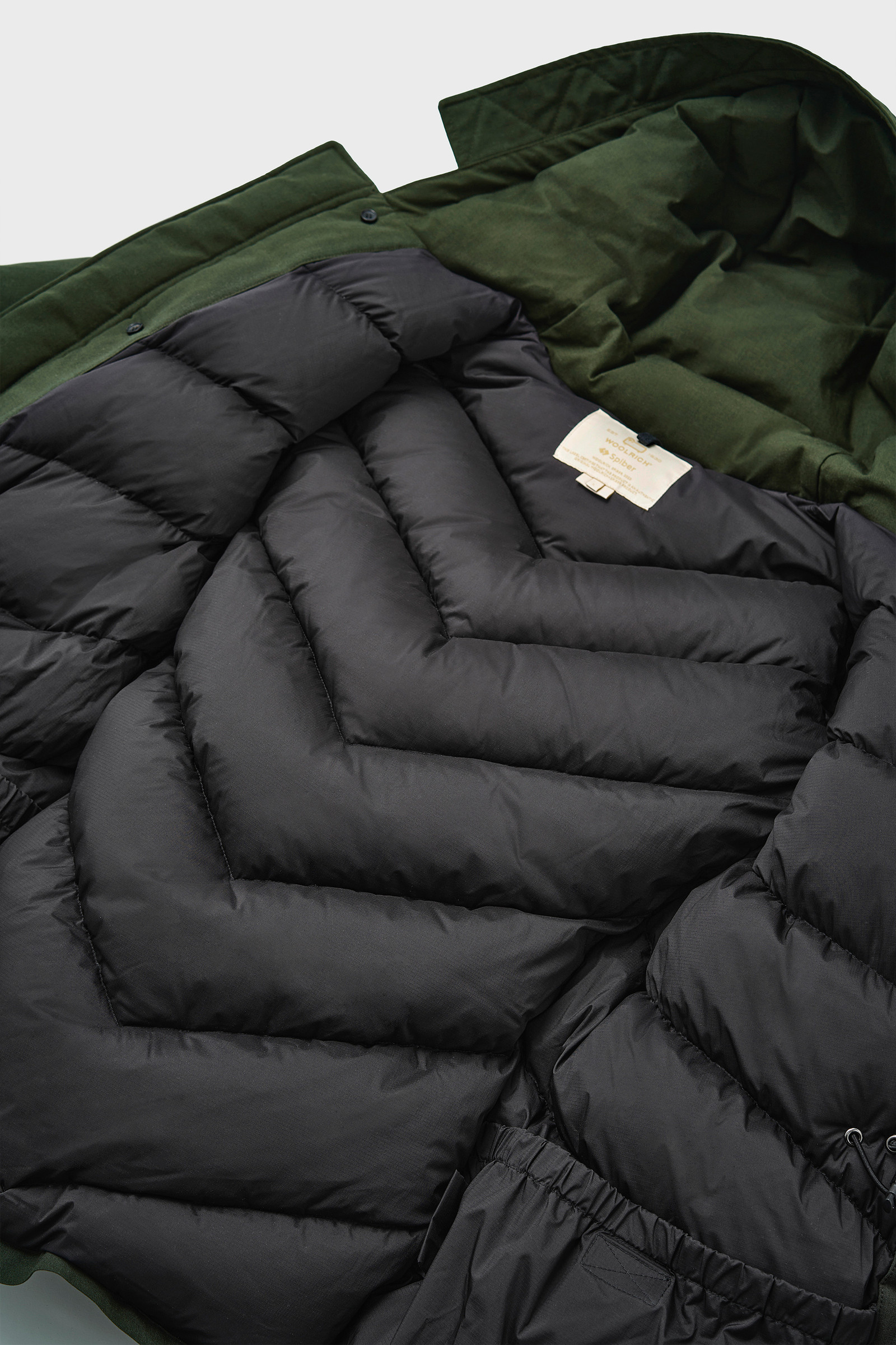 Future Arctic Parka con fibre bio-derivate Brewed Protein verde photo 5 | Woolrich