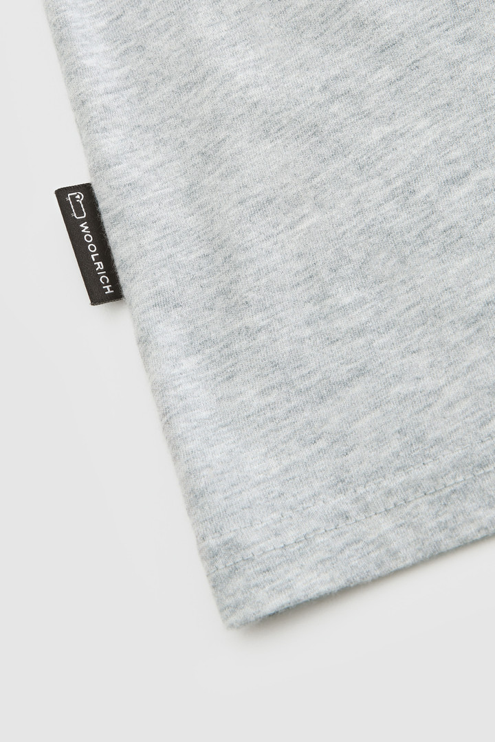 T-shirt with multicolor Sheep logo Grey photo 6 | Woolrich