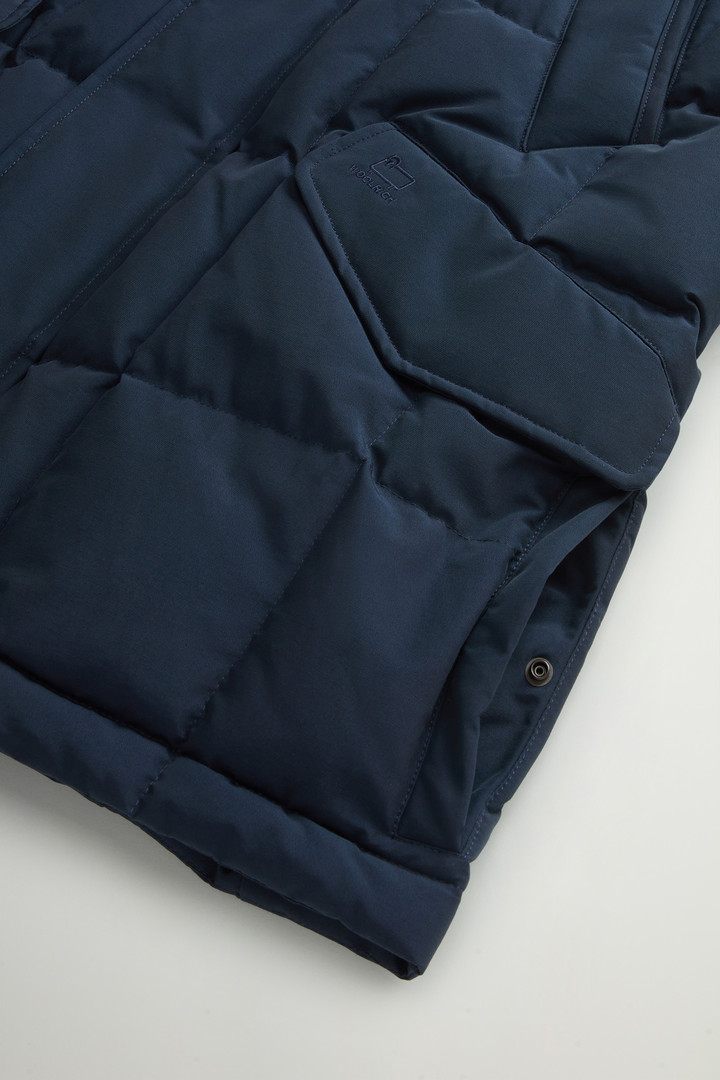 Blizzard Field Jacket in Ramar Cloth Blue photo 10 | Woolrich