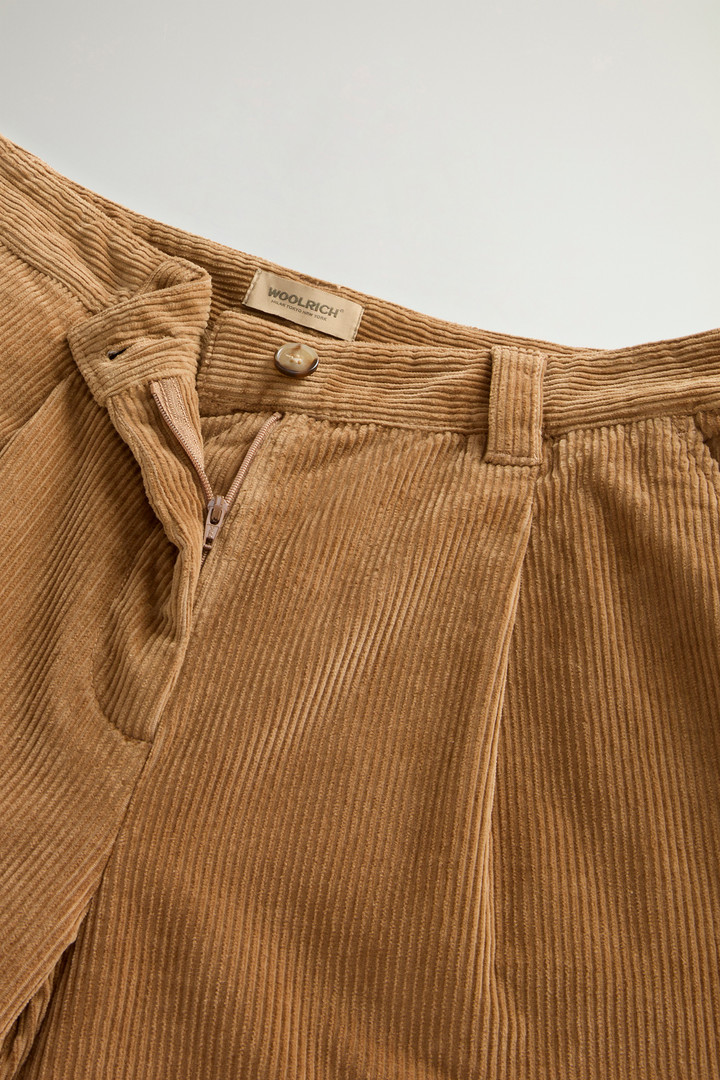 Women's Wide-Leg Pants in Virgin Wool and Cashmere Blend