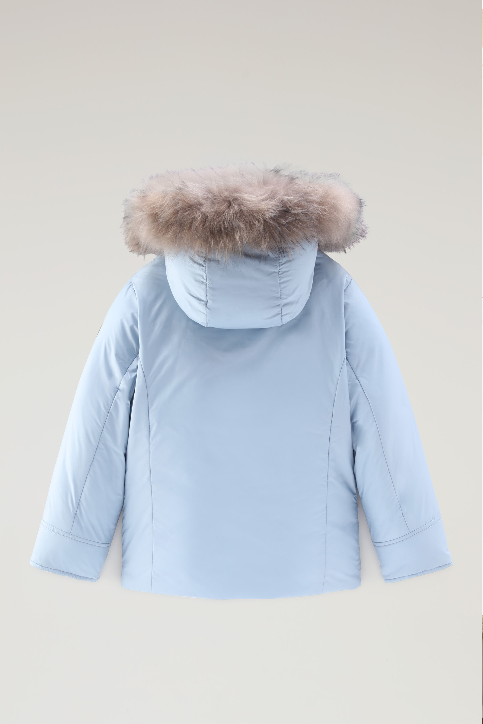 Kurzer Arctic Parka mit Kaschmirpelz für Mädchen Blau photo 2 | Woolrich