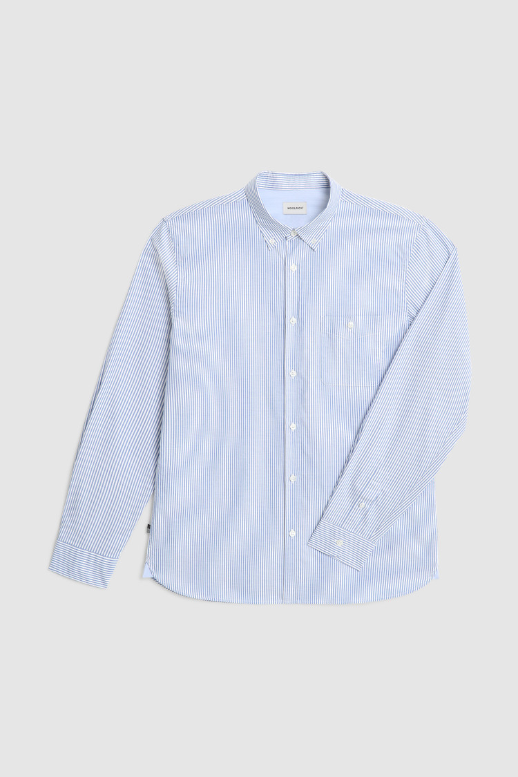 Camisa Oxford de puro algodón