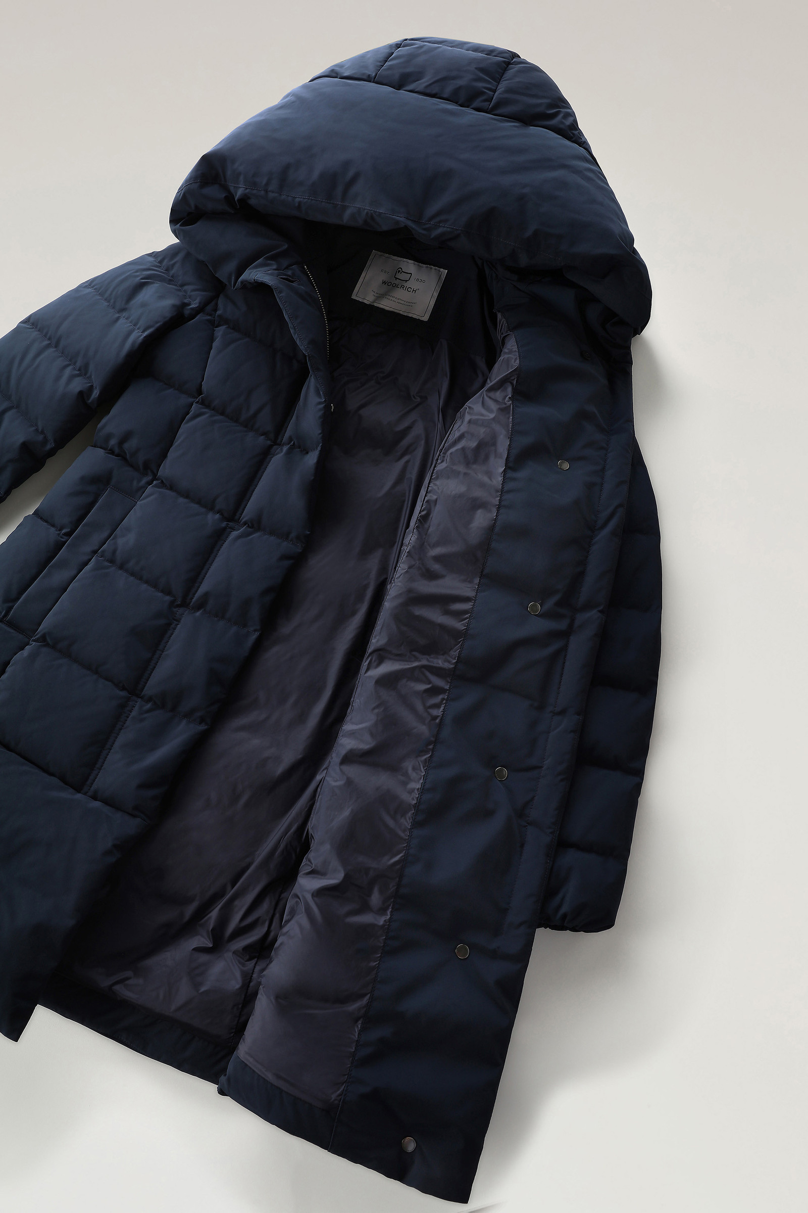 Women's Puffy Prescott Parka in Urban Touch Blue | Woolrich LT