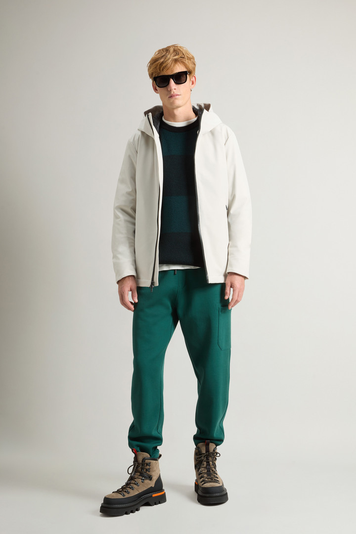 Pacific Jacket in Tech Softshell White photo 2 | Woolrich