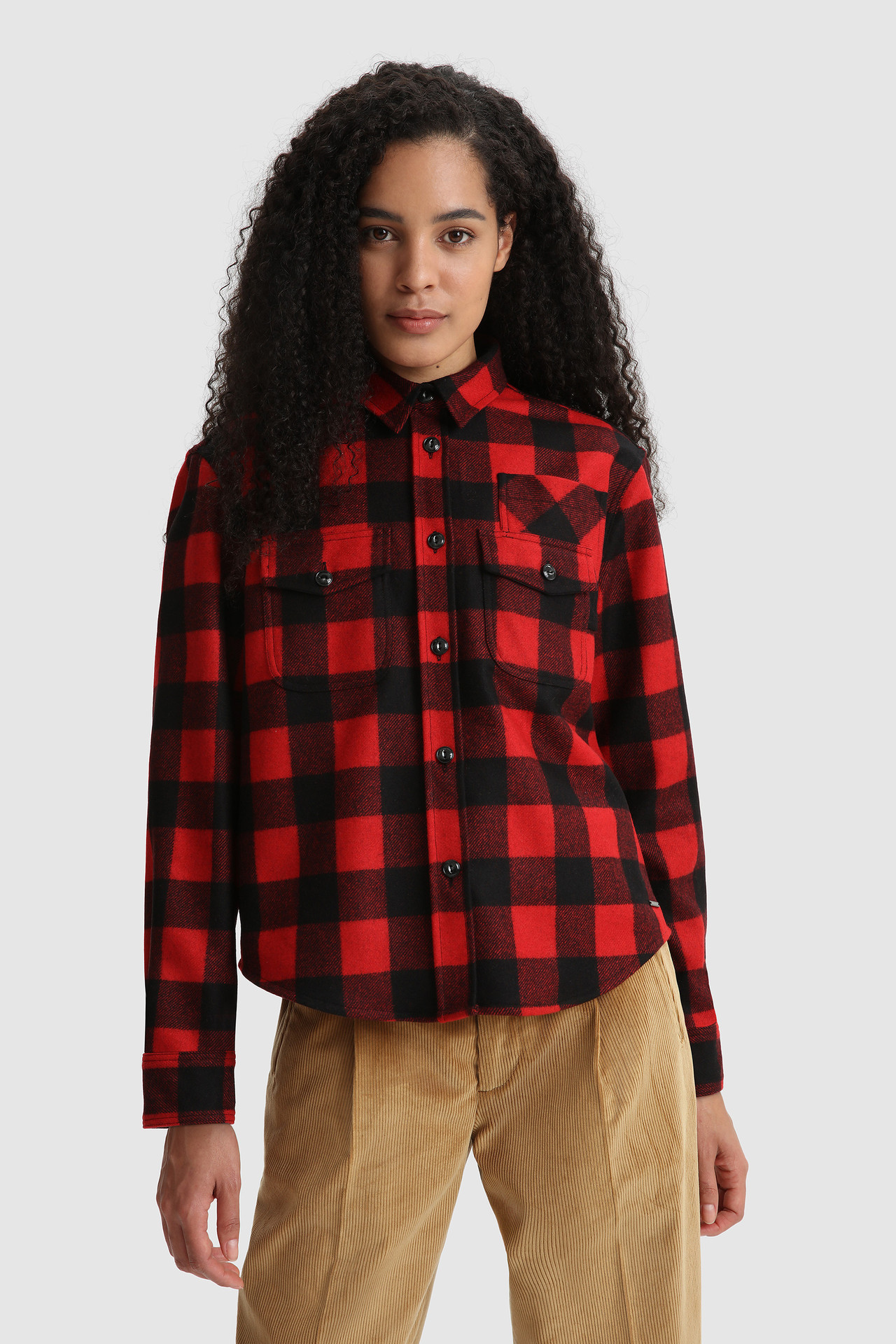 heavy wool overshirt