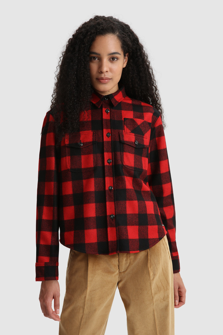 Wool blend Overshirt