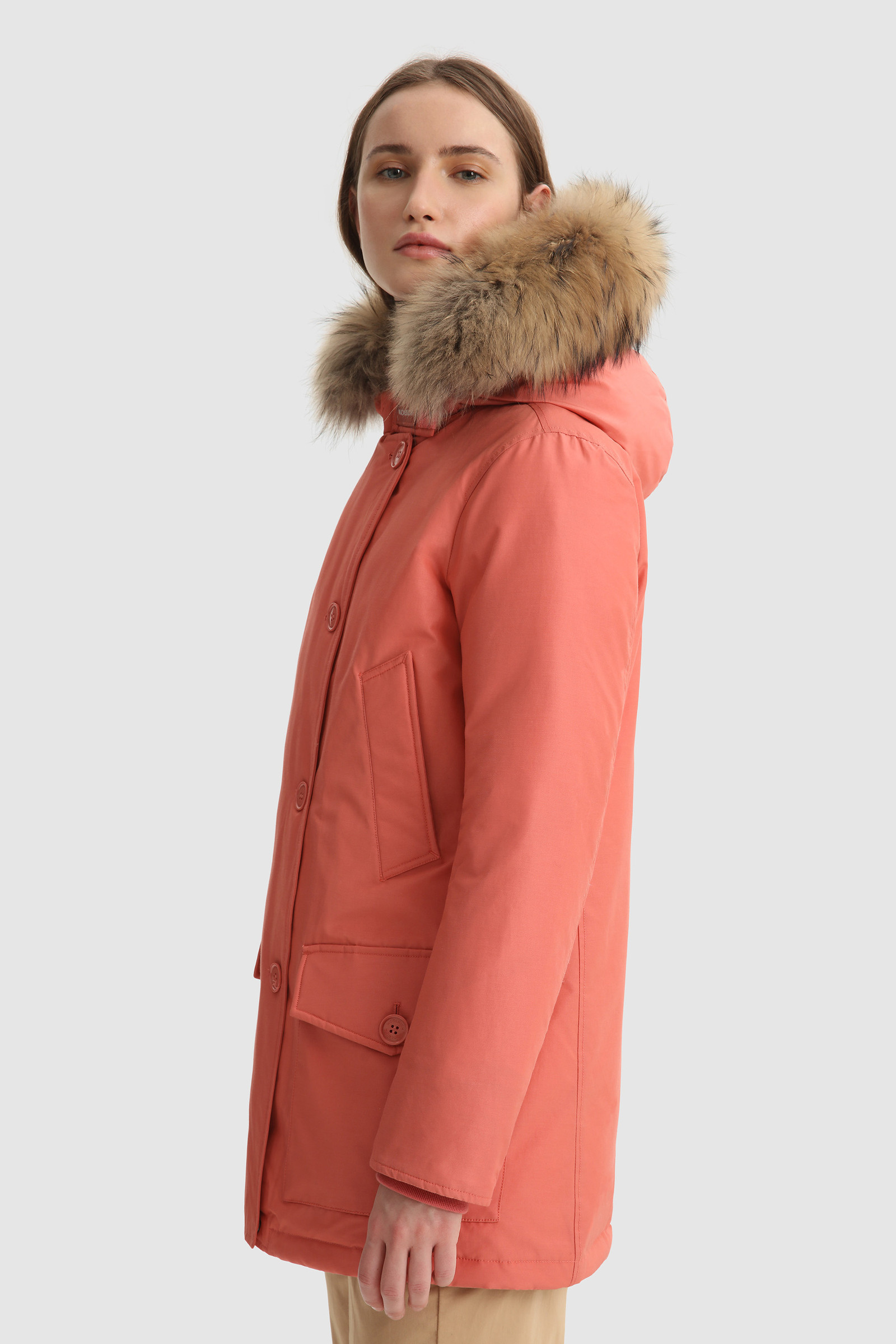 Authentic Arctic Parka with Removable Fur Pink photo 3 | Woolrich