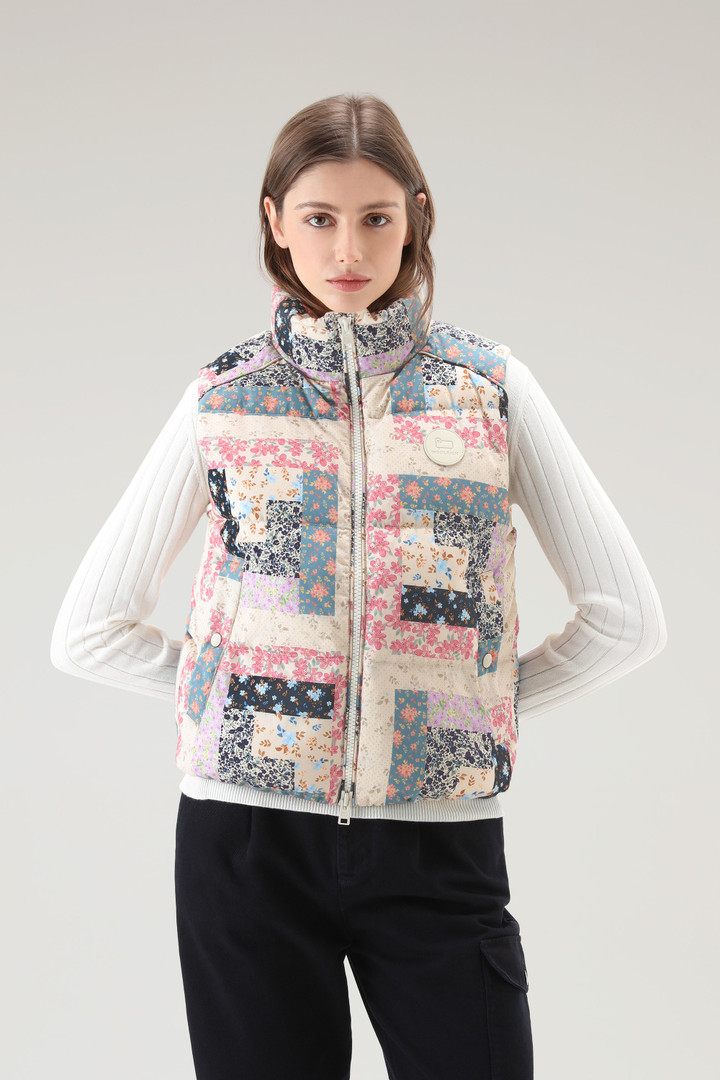 Pennsylvania Quilted Vest with Patchwork Print 1500 photo 1 | Woolrich