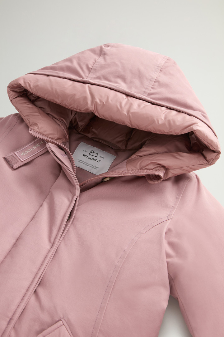 Girls' Arctic Parka Cloth in Ramar Pink photo 3 | Woolrich