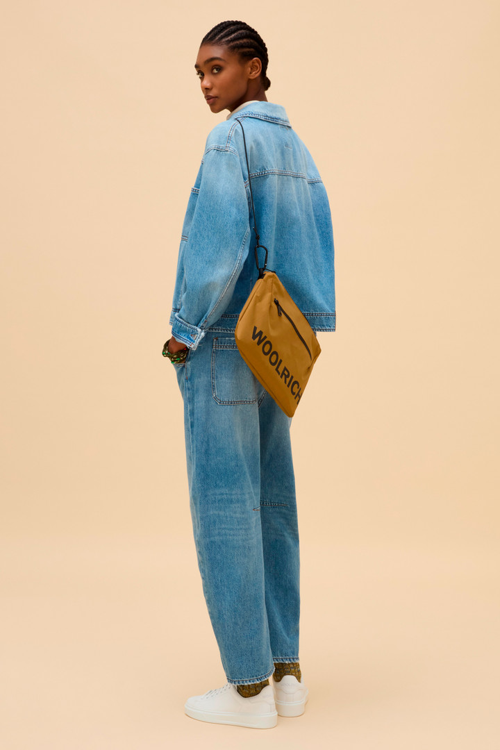 Pantalones de denim de puro algodón con cinta Azul photo 8 | Woolrich