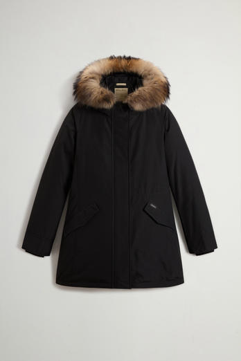 Military Jacket in Ramar Cloth Black photo 1 | Woolrich