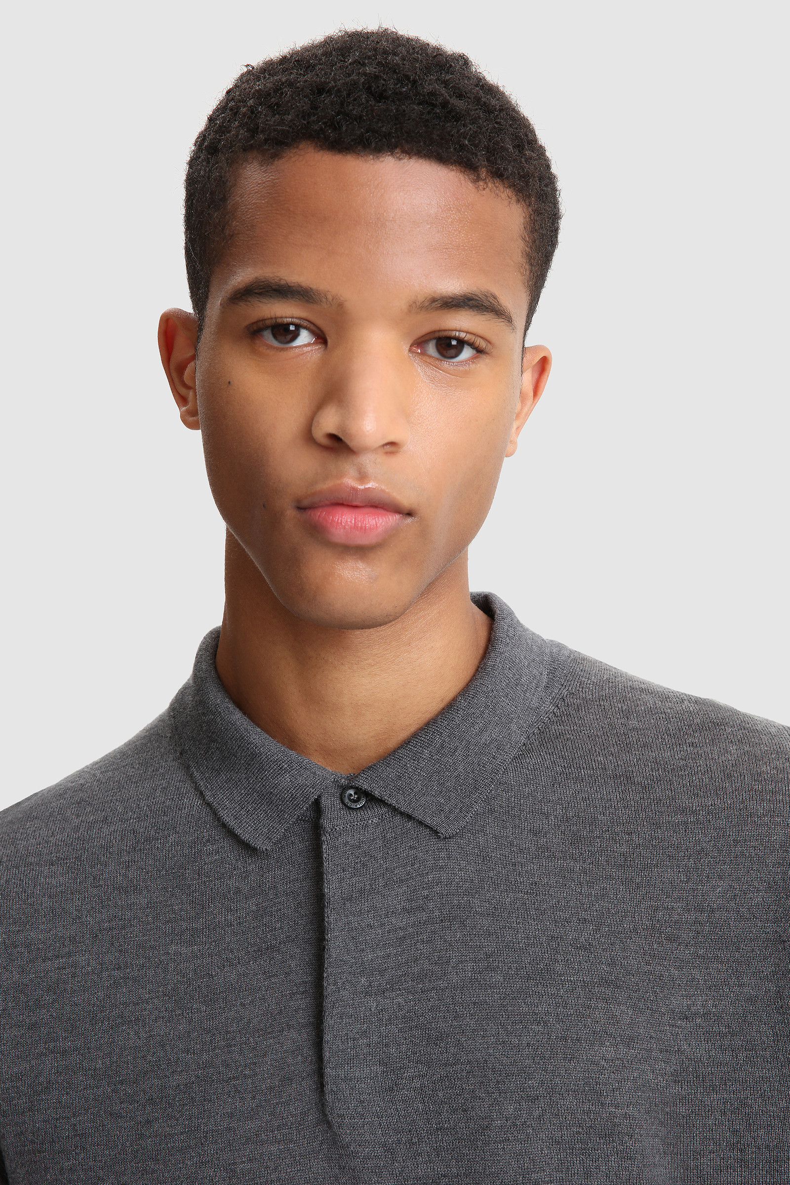Poloshirt aus extrafeiner Merinowolle