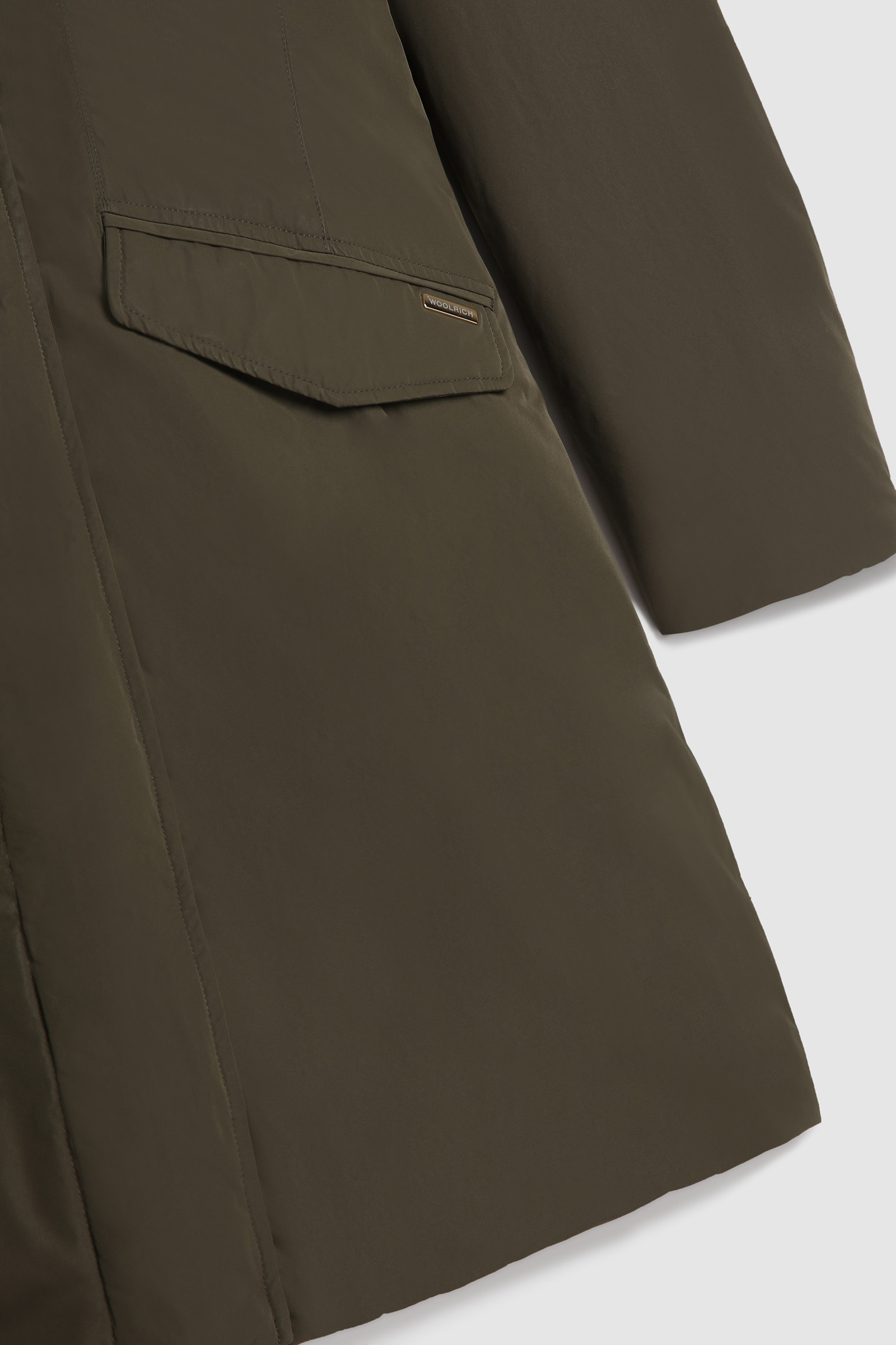 Modern Vail Parka mit abnehmbarer Kapuze grün photo 8 | Woolrich