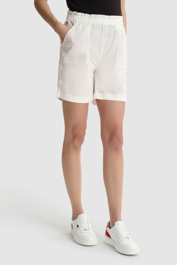 Poplin shorts