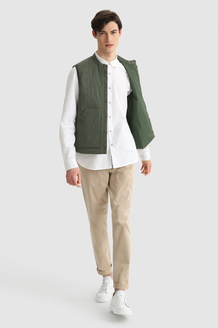 Camicia Oxford in cotone leggero tinto in capo