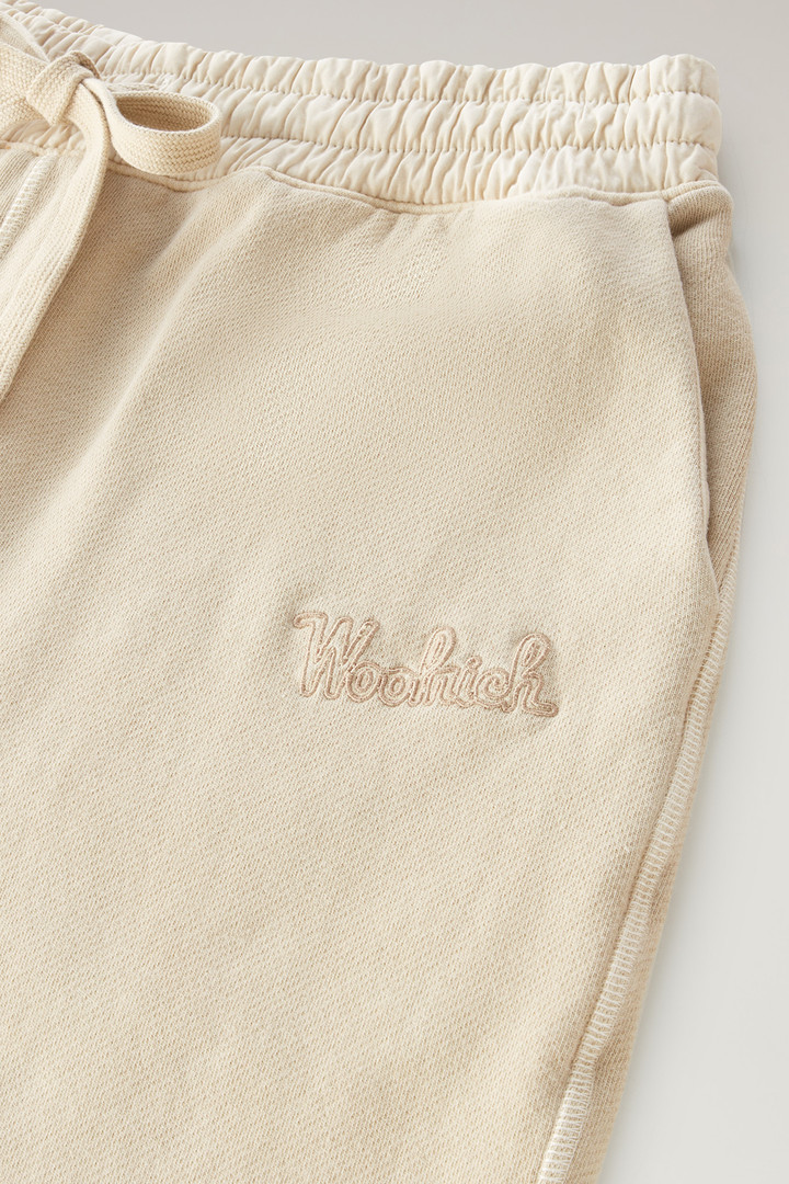 Shorts aus stückgefärbter Baumwolle Beige photo 5 | Woolrich
