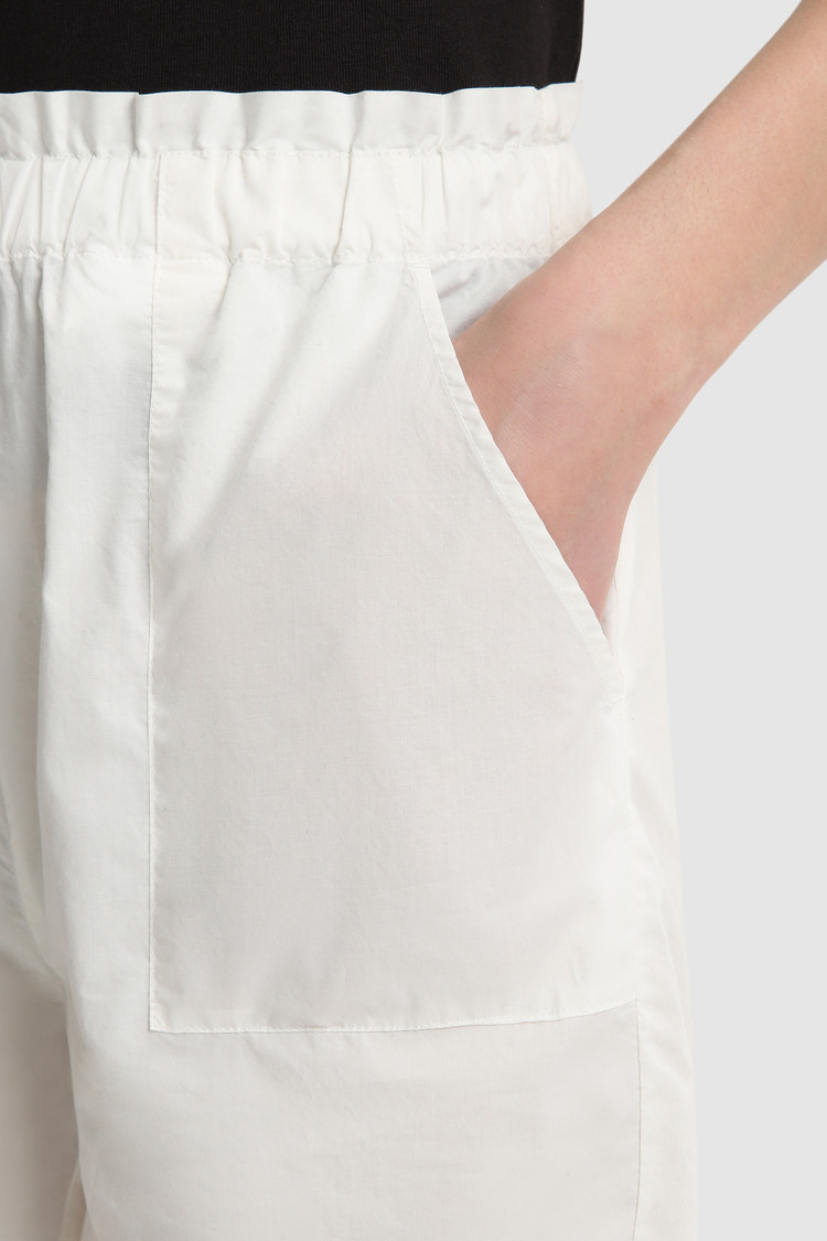 Poplin shorts
