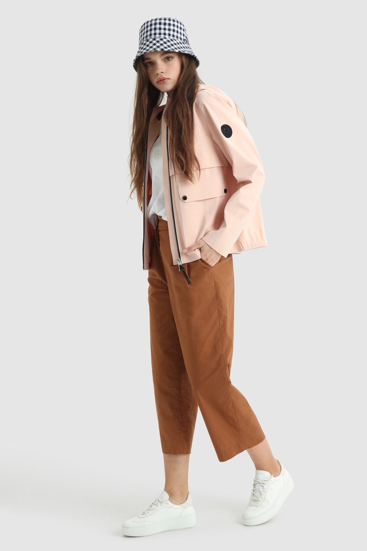 Jacke Pequea aus Stretch-Jersey Rosa photo 2 | Woolrich