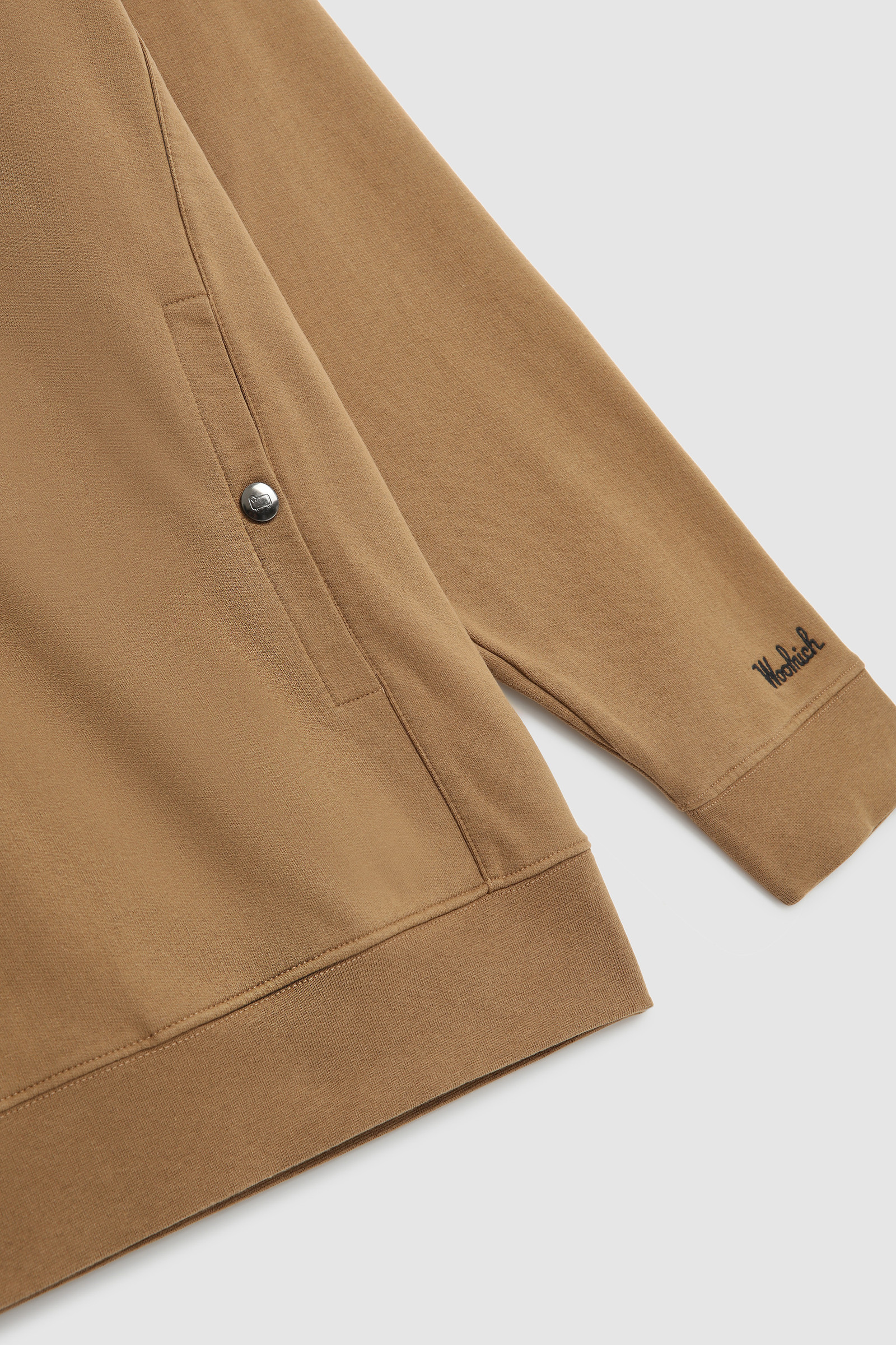 American Brushed Cotton Hoodie Brown photo 8 | Woolrich