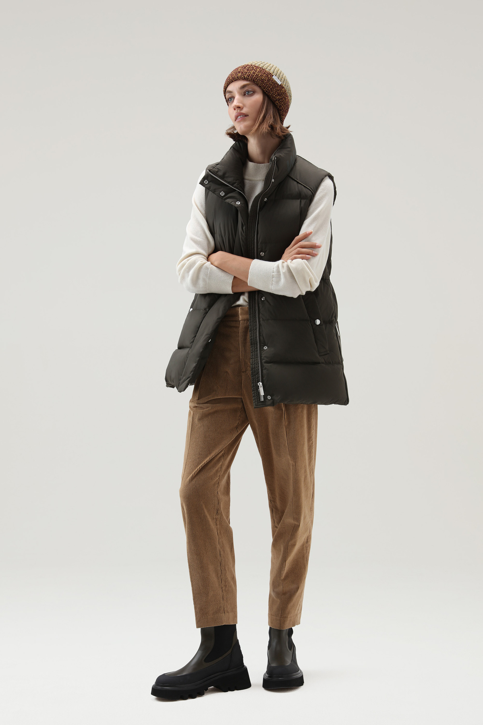 Veste sans manches Alsea rembourré vert photo 2 | Woolrich