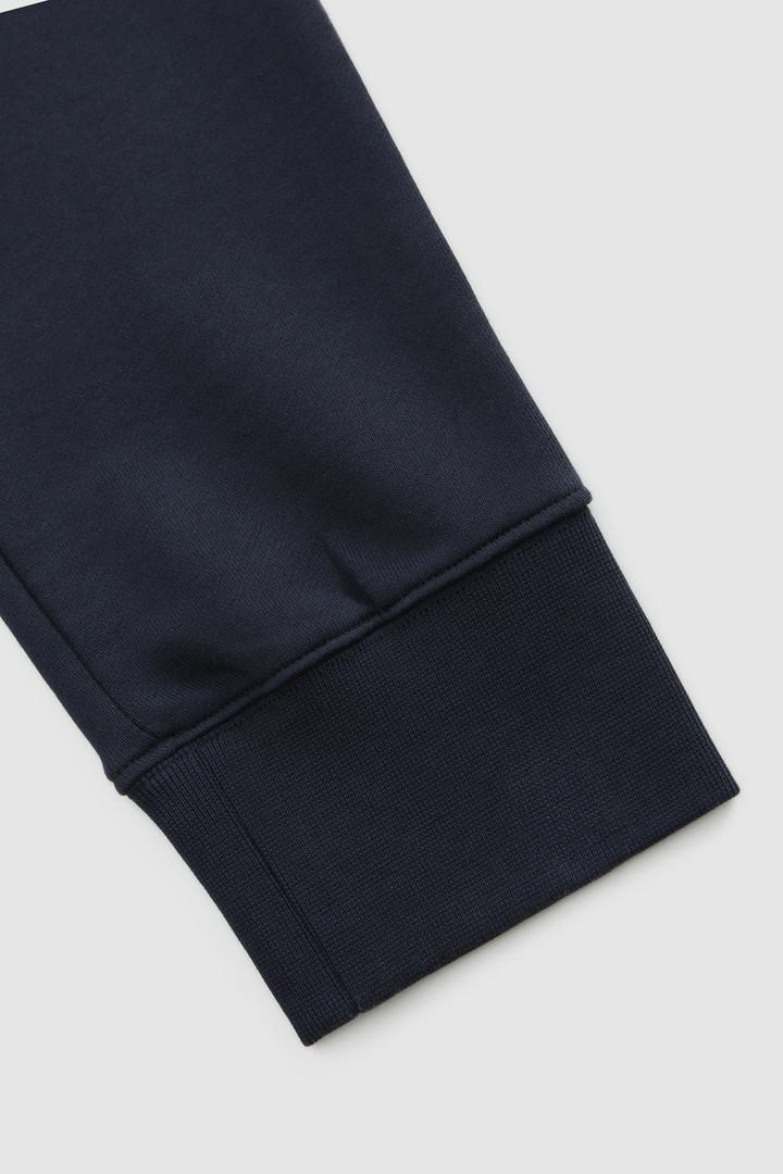 Fleece Pure Organic Cotton Sport Pant Blue photo 8 | Woolrich