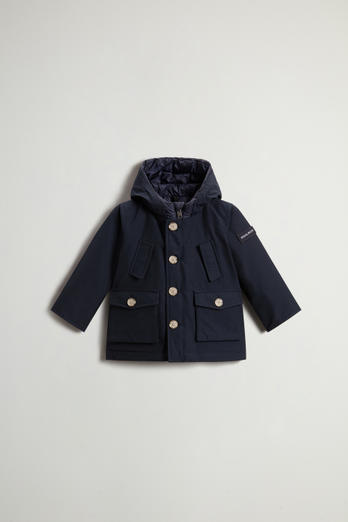 Babies’ Parka in Ramar Cloth Blue | Woolrich