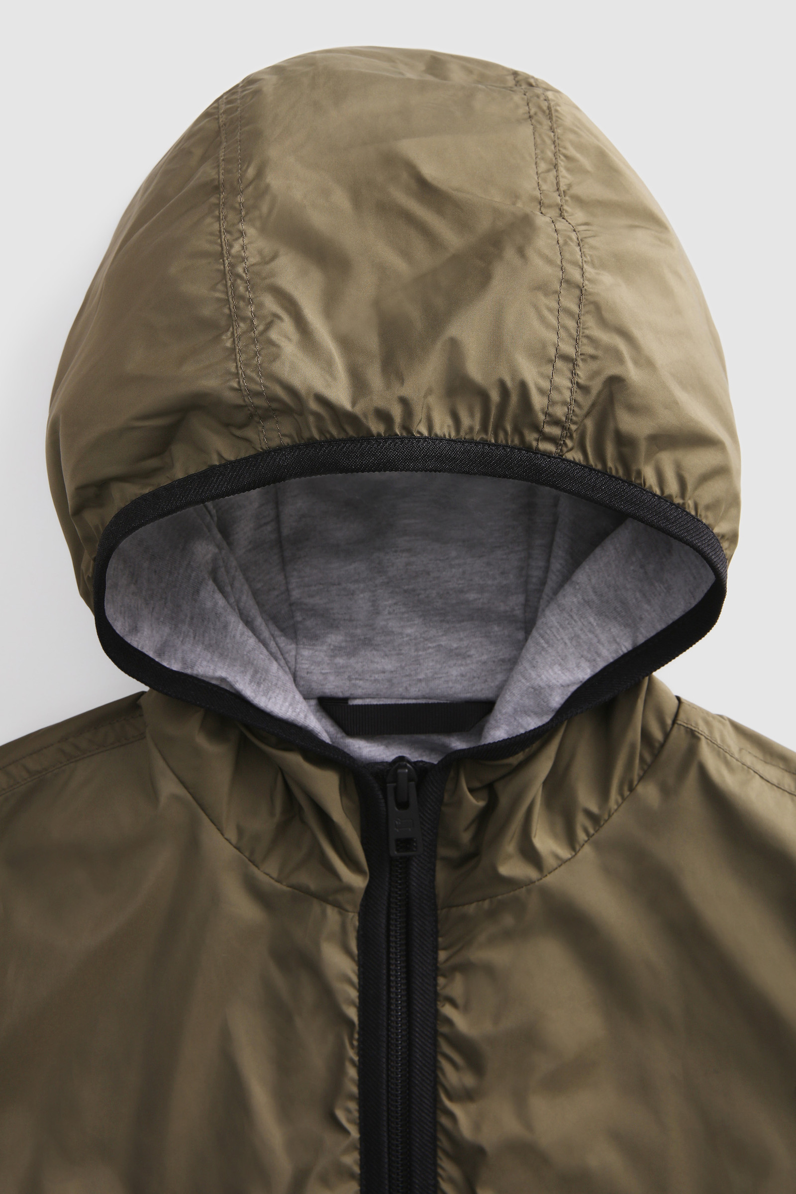 Boy's Ryker Jacket with Hood Green photo 3 | Woolrich