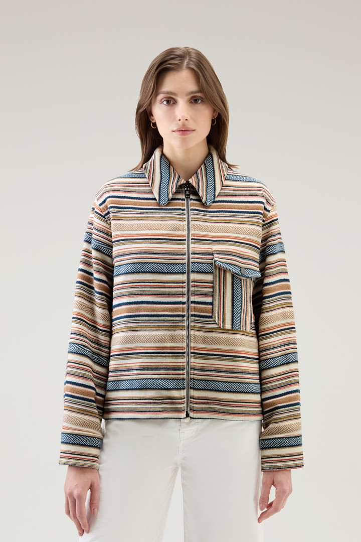 Giacca a camicia Gentry in misto cotone riciclato Manteco Multicolore photo 1 | Woolrich