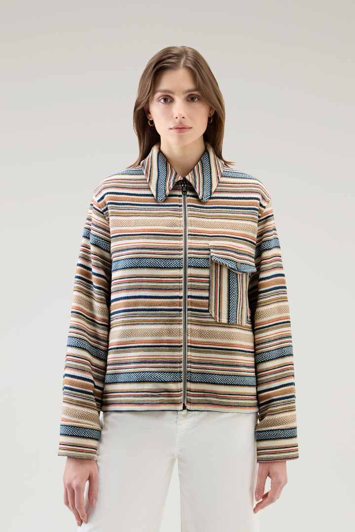 Chaqueta camisera Gentry de mezcla de algodón reciclado Manteco Multicolor photo 1 | Woolrich