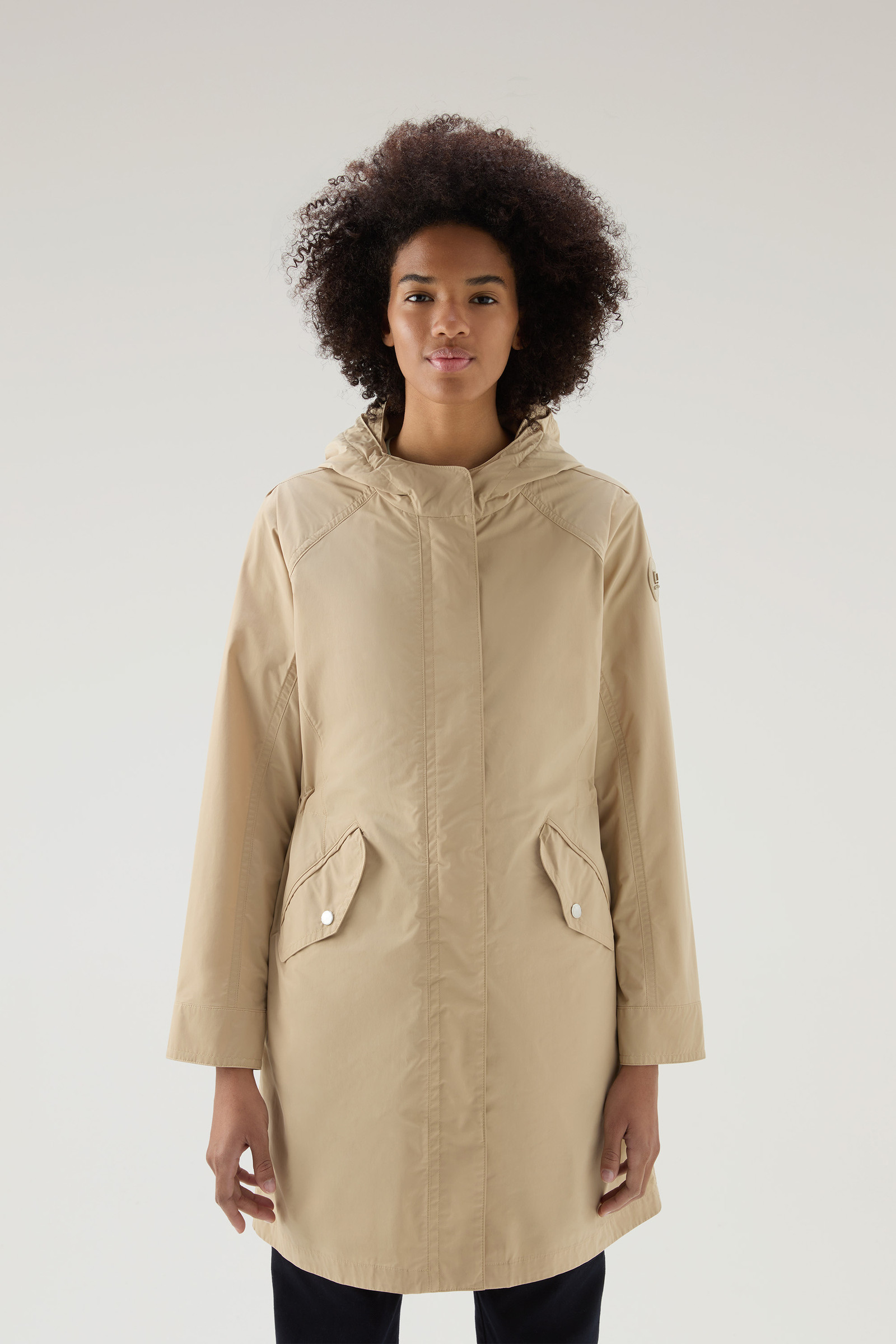 Long Summer Parka in Urban Touch Beige | Woolrich