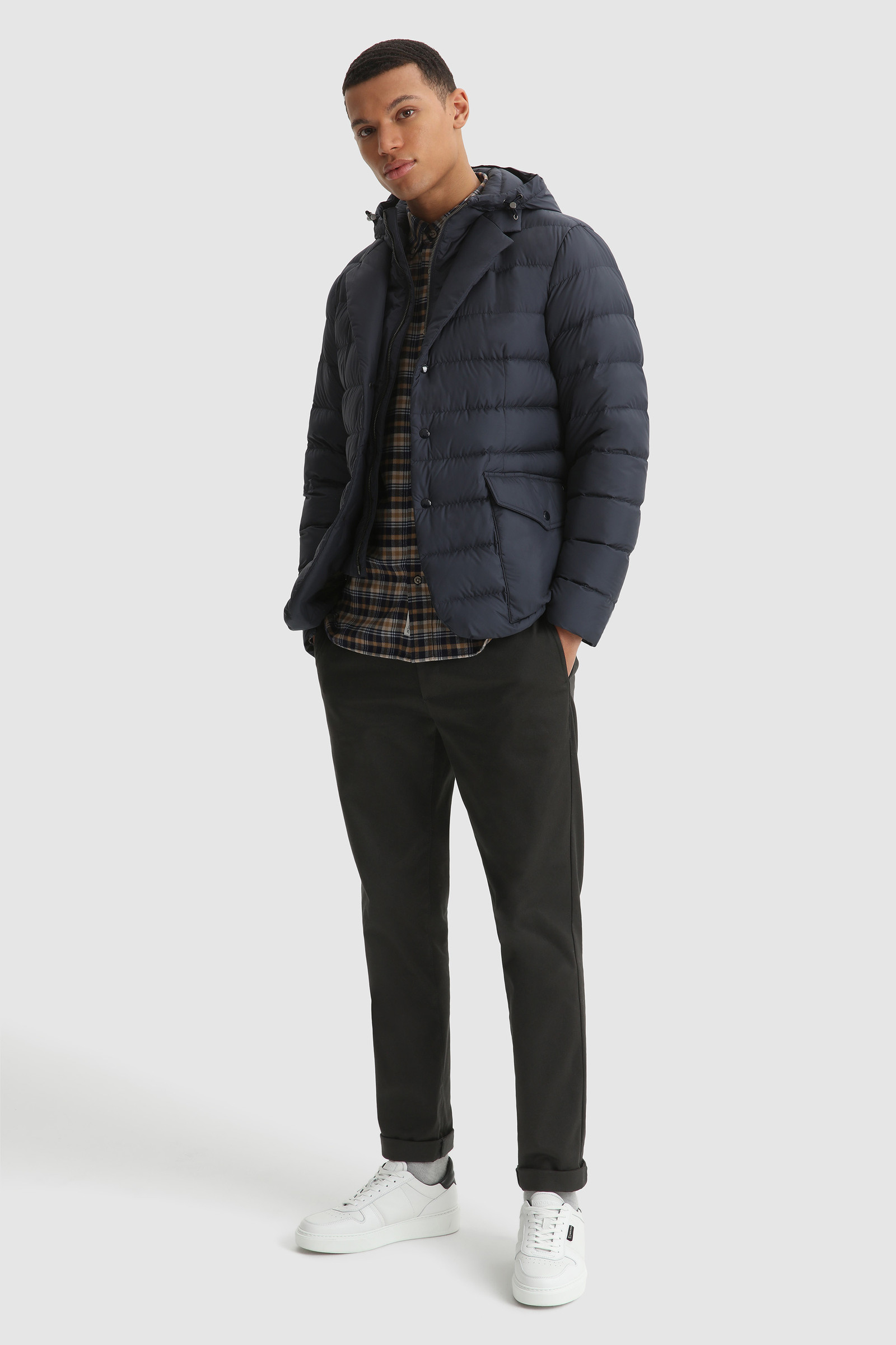 Blazer acolchado 2 en 1 Sierra con capucha extraíble