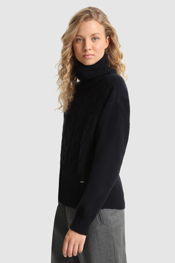 Jersey de cuello alto en cashmere