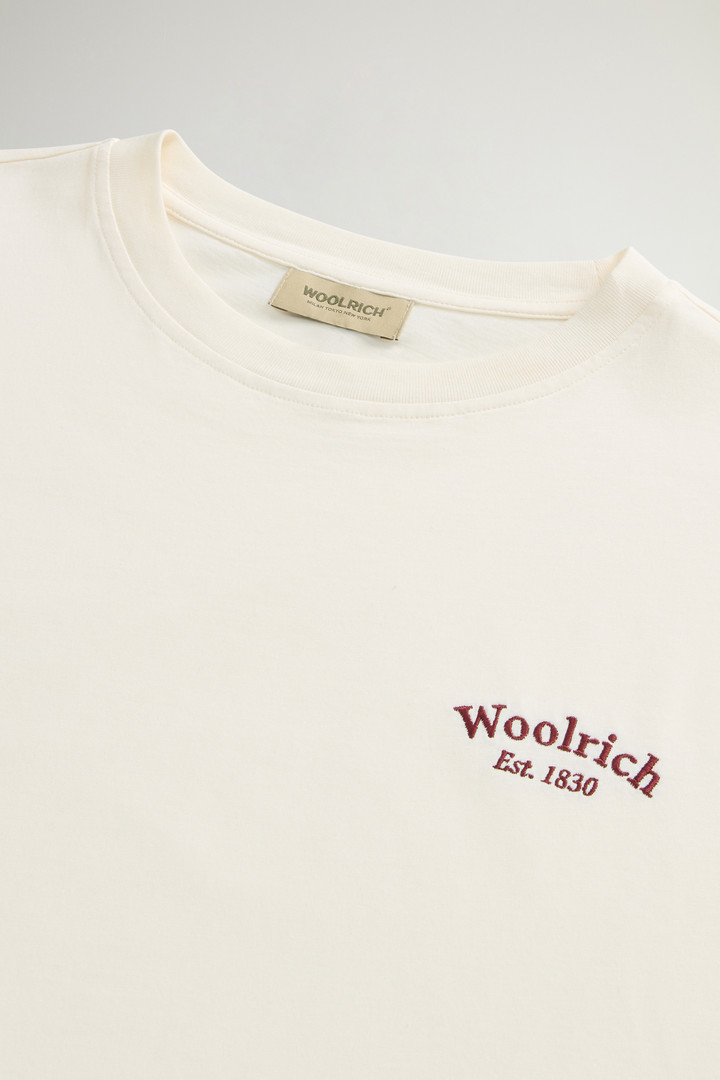 LOGO TEE White photo 6 | Woolrich