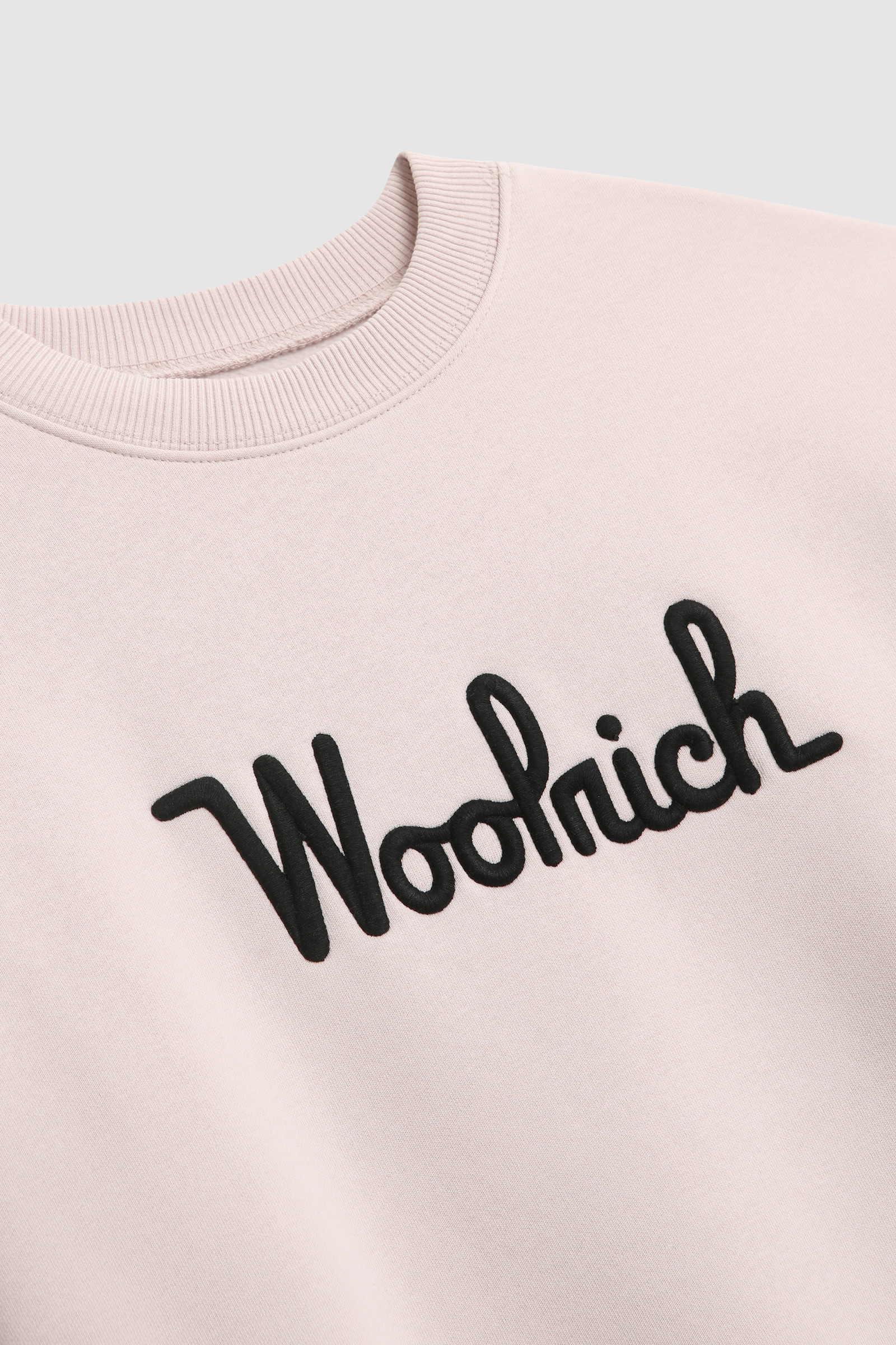 Cotton Sweatshirt with Logo Pink photo 8 | Woolrich