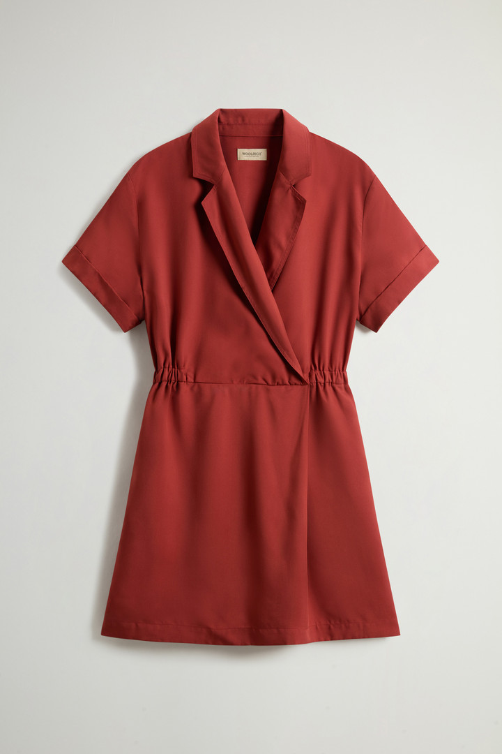 Vestito in Tencel Rosso photo 5 | Woolrich