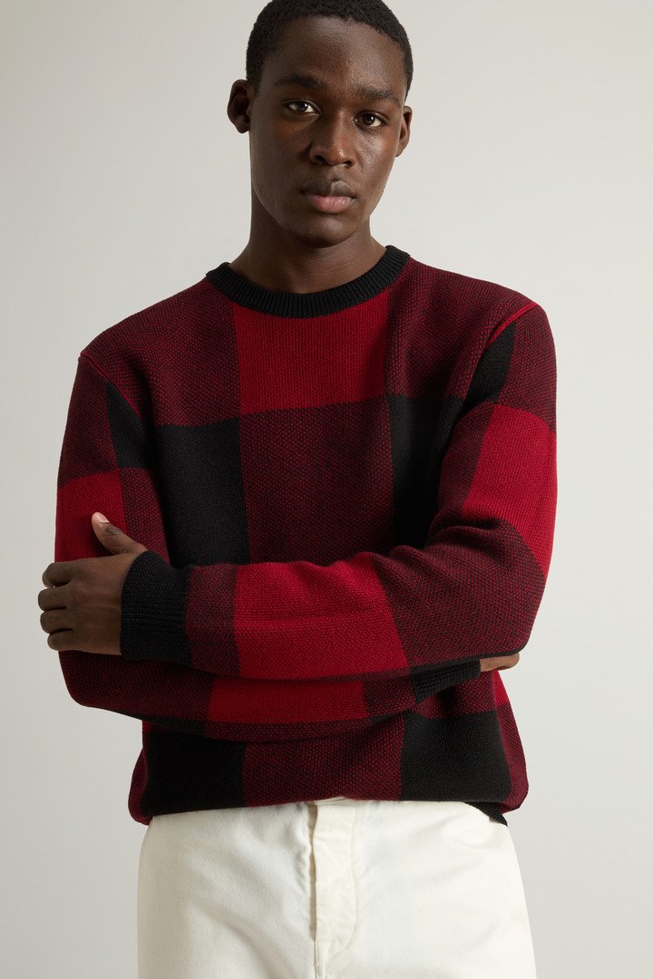 BUFFALO CREWNECK Rot photo 4 | Woolrich