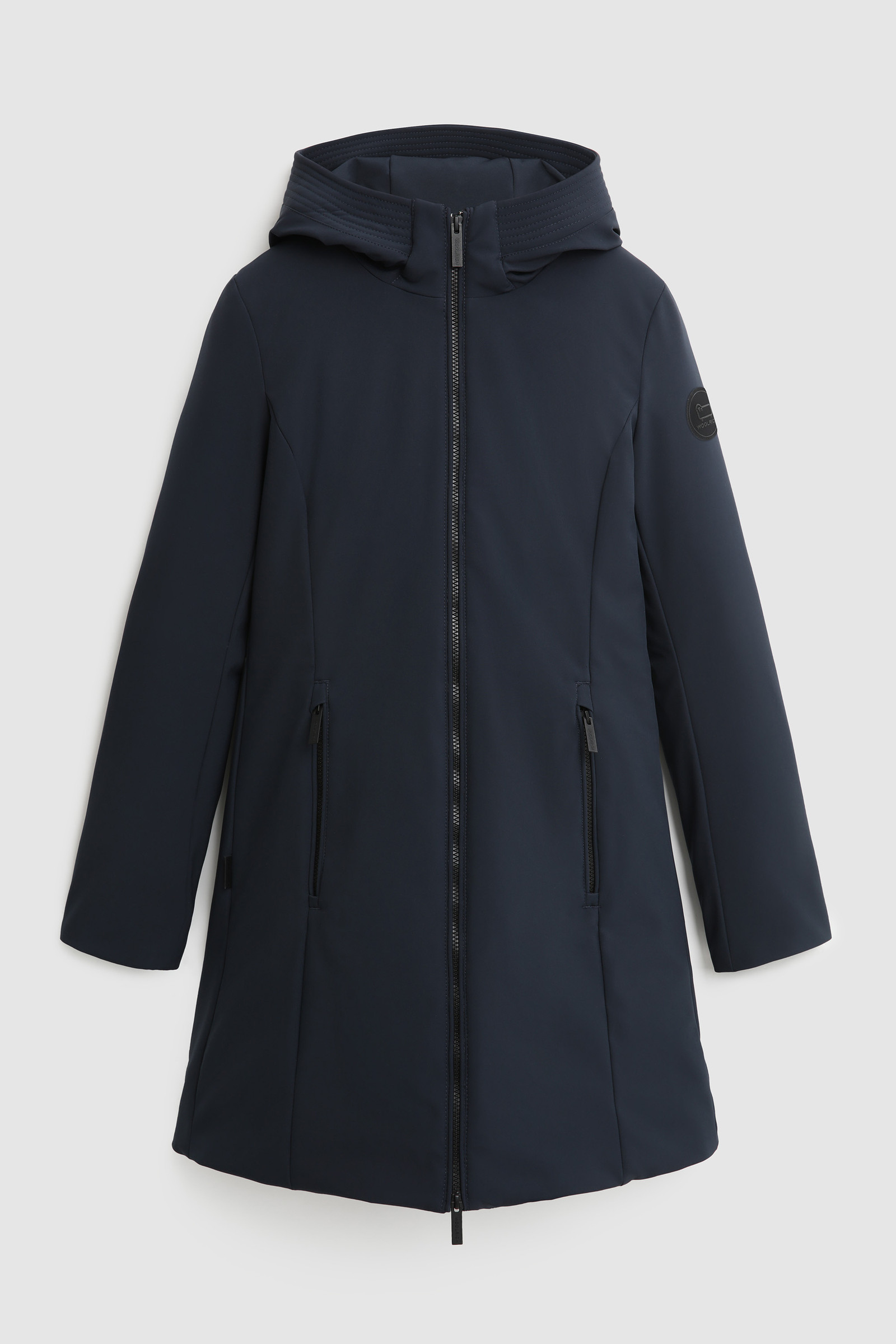Firth Parka in Soft Shell Blu photo 7 | Woolrich